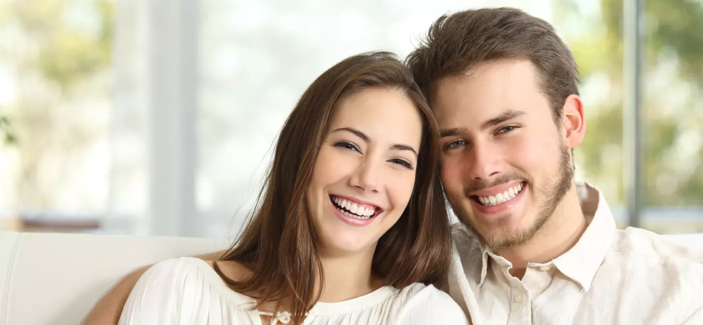 Couple With Beautiful Smile